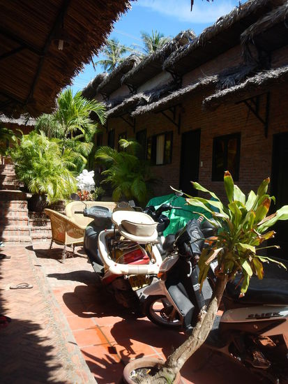 Unser Guesthouse "Lyly"...
(Mui ne)