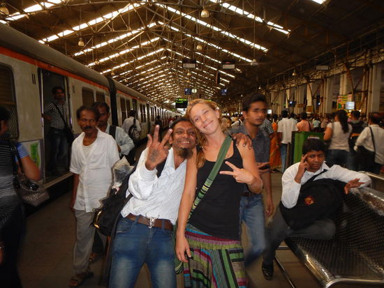 "Old Monk"- Terence, unser Guide durch Mumbai