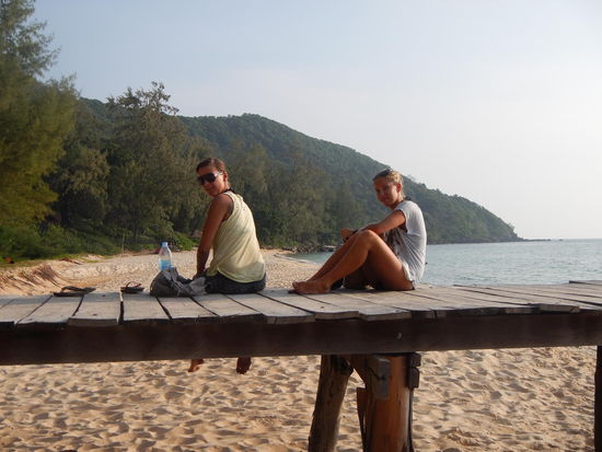 Auf der anderen Seite der Insel, am "Lazy beach"
(K. S.)