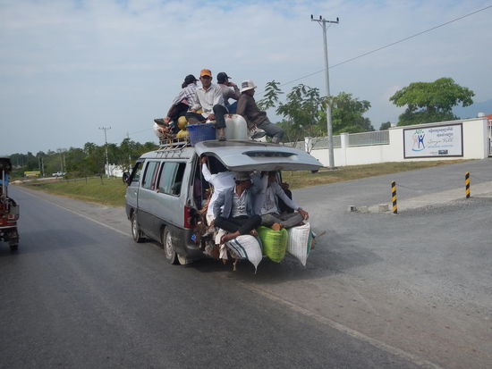 Auf der Fahrt nach Kampot