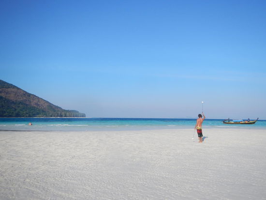 Pois spielen auf der Sandbank, das kann man nicht alle Tage!!! (K. L.)