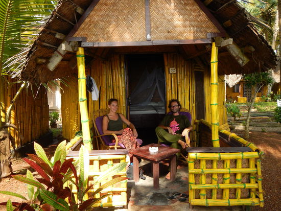 Unser Bamboo- House
