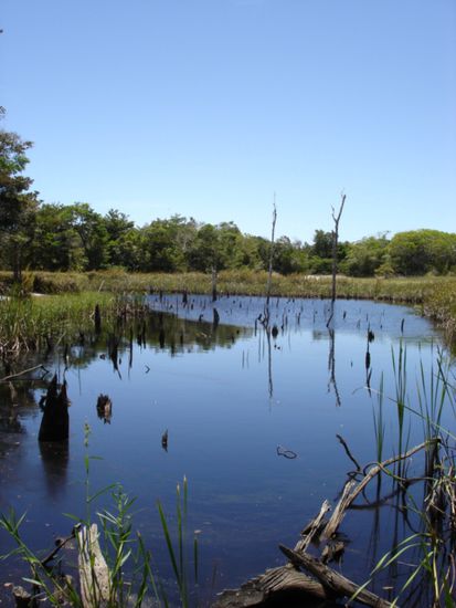 Suesswassersee auf Barra Grande