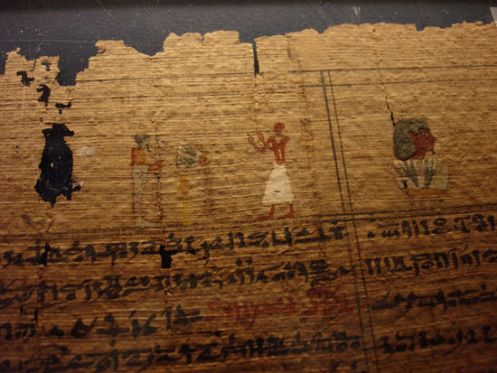 Niederschriften, die die Regeln beschrieben wie die Einbalsamierung und andere Dinge von Statten zu gehen hatten.