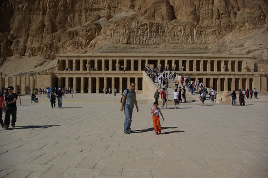 der Tempel von Hatschepsut