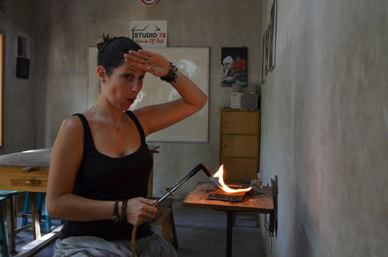 ...als ob es nicht schon heiss genug gewesen waere.