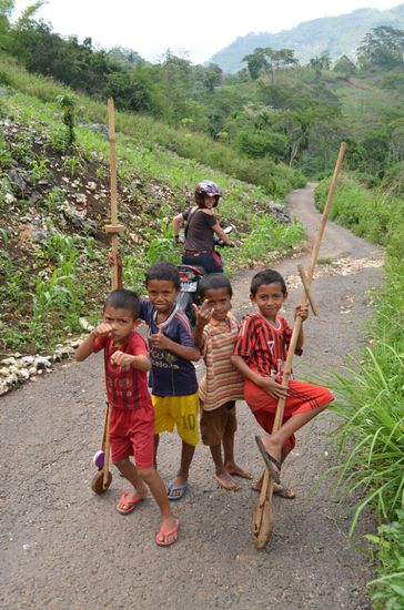 Das Posing haben die Kids absolut drauf.