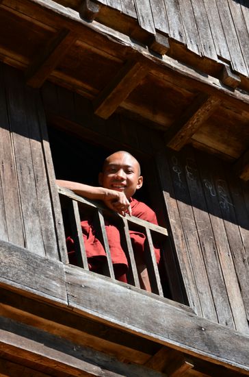 Die Burmesen - immer ein strahlendes Lächeln im Gesicht.