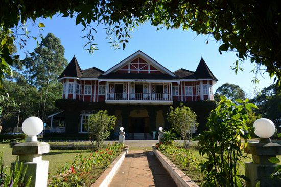 Zum 5 Uhr Tee in nostalgischer Umgebung.