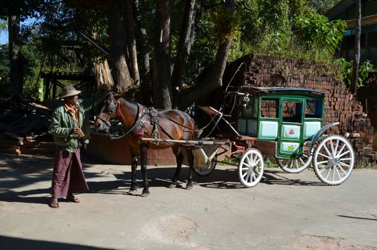 Kutschen prägen das Stadtbild noch immer.