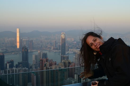 The Peak - Hongkong von oben.