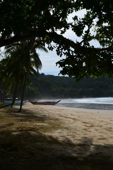 Einsame Strände , so wie diesen, soll es wohl einige geben auf den Philippinen. Wir begeben uns auf die Suche.