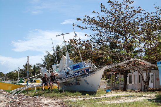 Mein Zimmer-Nachbar Philipp und ich.