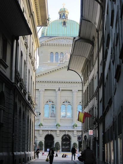 Dort versteckt sich das Bundeshaus