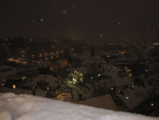 Marzilliquartier im Winterzauber
