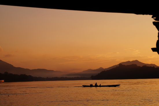 Sunset in Luang Prabang
