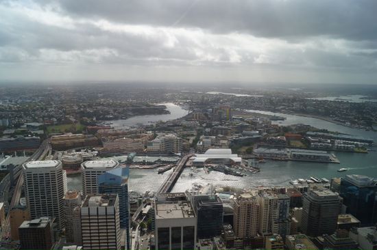 Skytower Blick auf die Stadt