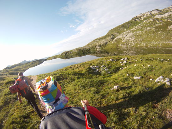 hier der Augstsee in 1600Metern Höhe