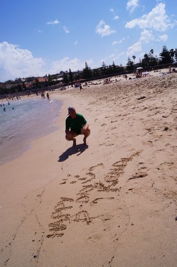 Coogee Beach ... HAPPY Birthday Seli !!