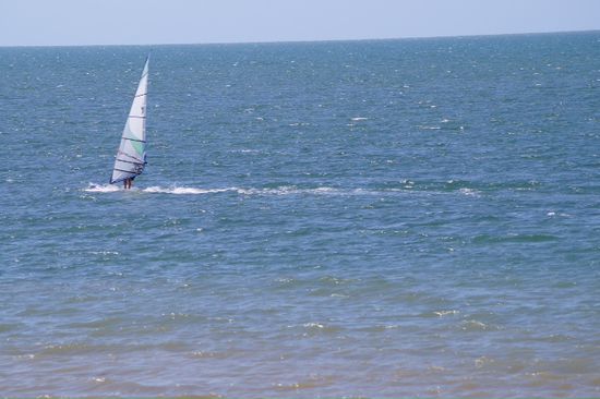 Blick aus dem 4WD Bus am 75 mile Beach