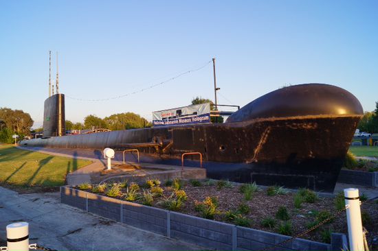 Uboot am morgen bevors nach Canberra weitergeht.