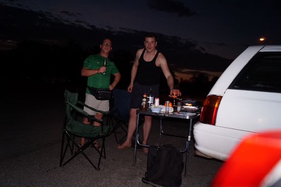 BBQ am Strand.