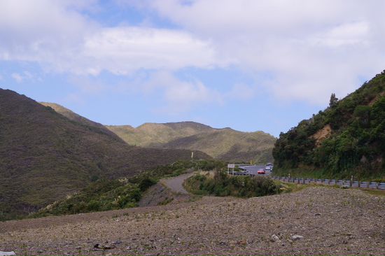 Mal wieder ein Strassenfoto ... Richtung Wellington