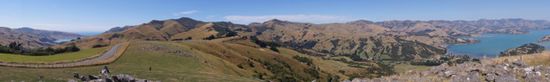 Links pigeon harbour .... Rechts akaroa harbour ... Oder auch umgekehrt ...