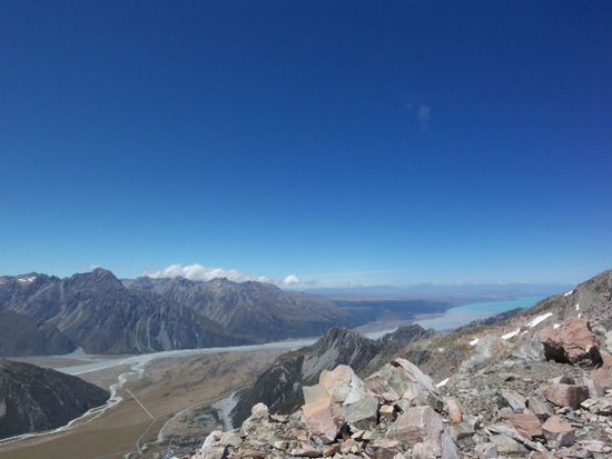 Sicht bis zum Lake Pukaki