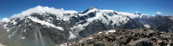Die berge können sich sehen lassen