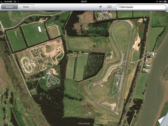 Ganz Invercargill ist vom Motorsport geprägt
Satellitenbild