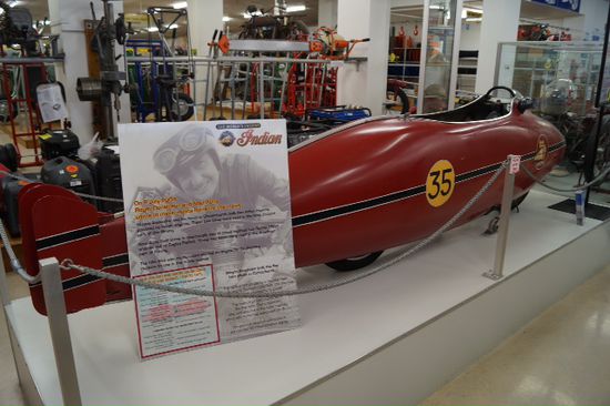 Burt Munro's worlds fastest Indian