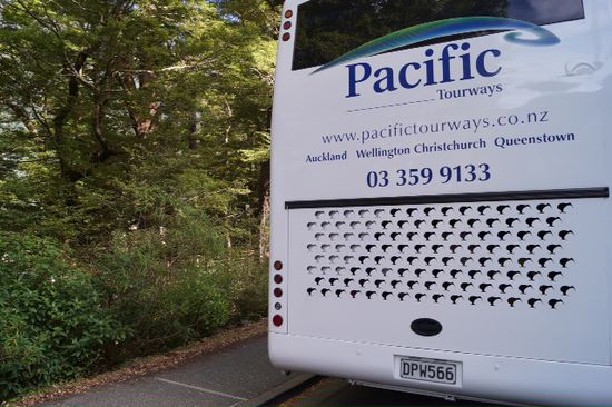 Kiwi Lüftungsschlitze in der Motorabdeckung vom Autobus