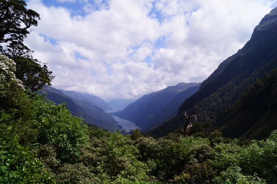 Pass mit Blick zum Sound ... Fjord oder so