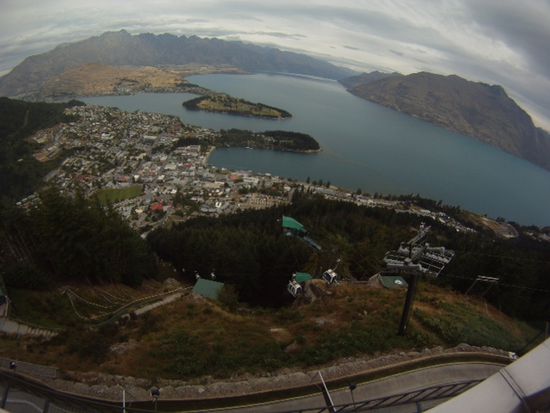 Queenstown von oben