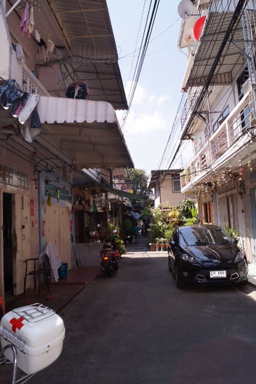 Gasse zum Cozy Place