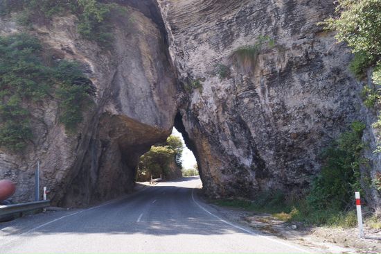Strasse zum Abel Tasman NP