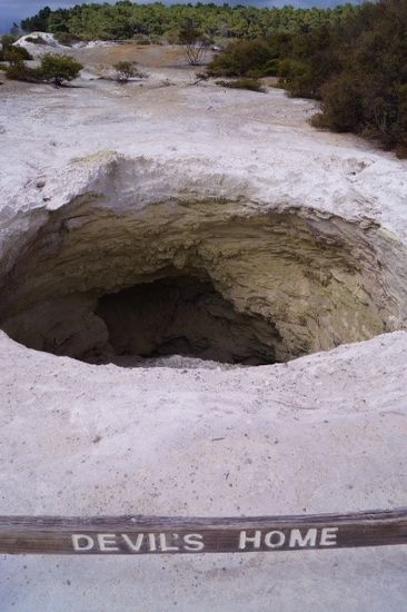 Überall der schwefelgeruch ....