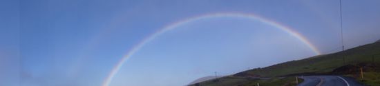 Big Island ist weiter sehr verregnet aber dafür gibts auch jede Menge Regenbögen.