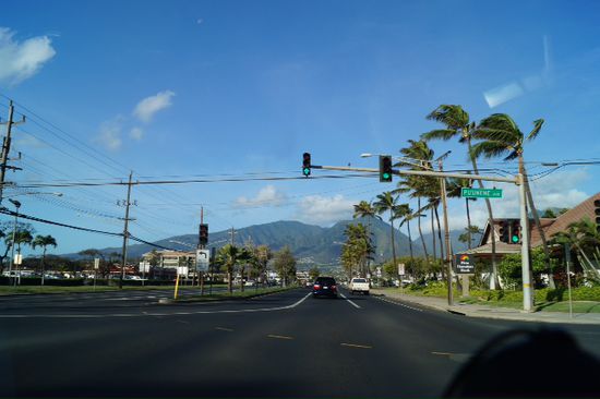 Strasse nach Wailuku