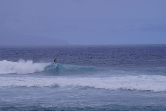 Surfer beobachtet