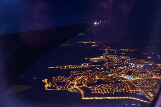 Landeanflug auf Calgary