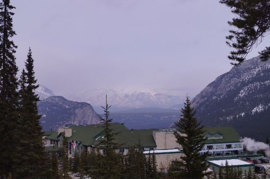 Ausblick über Banff