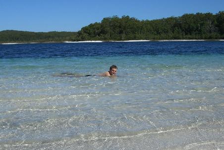 Am oder besser im Lake McKenzie