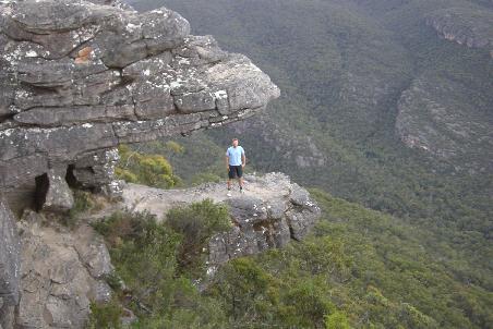 Auf den Balconies im Grampian NP