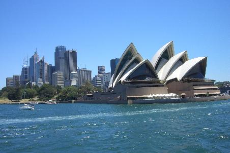 Oper und Skyline von Sydney