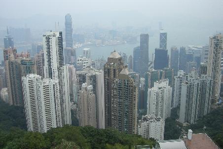 Skyline von Hong Kong
