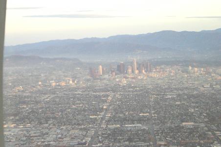 Los Angeles aus der Luft