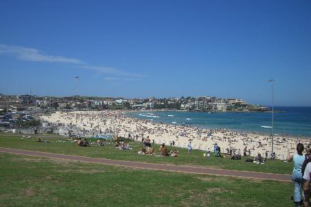 Der beruehmte Bondi Beach