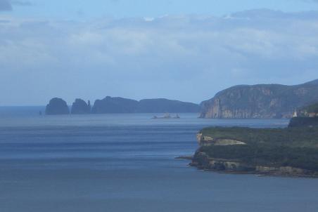 Blick auf Tasman Peninsula